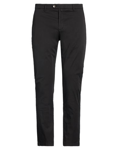 Man Pants Black Size 30 Cotton, Elastane