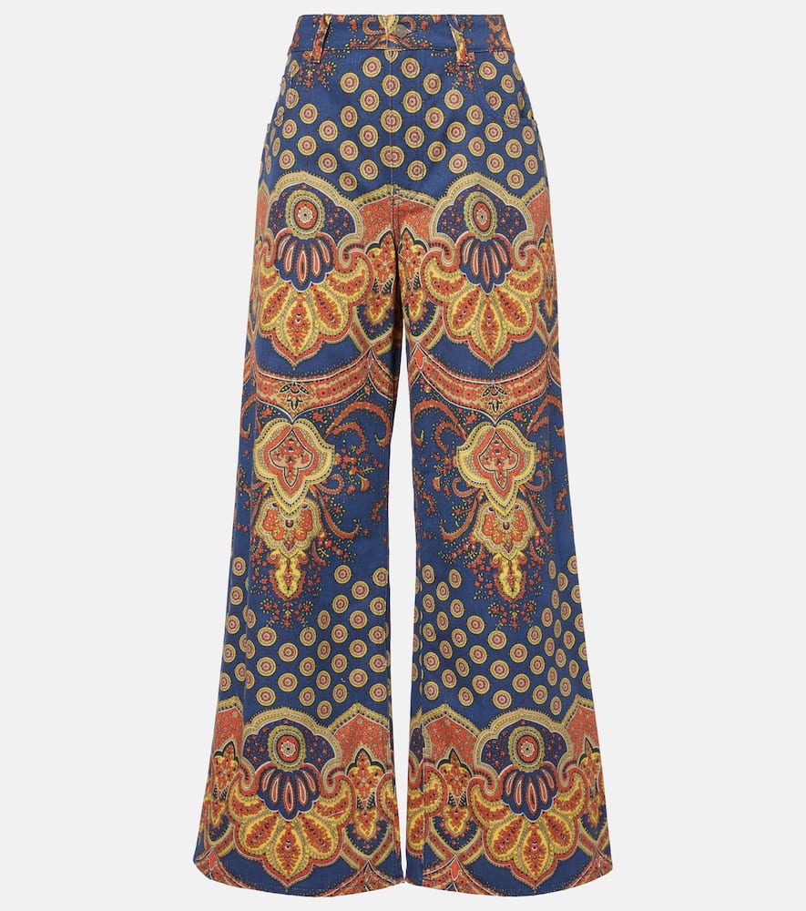 Voyage Imaginaire wide-leg jeans