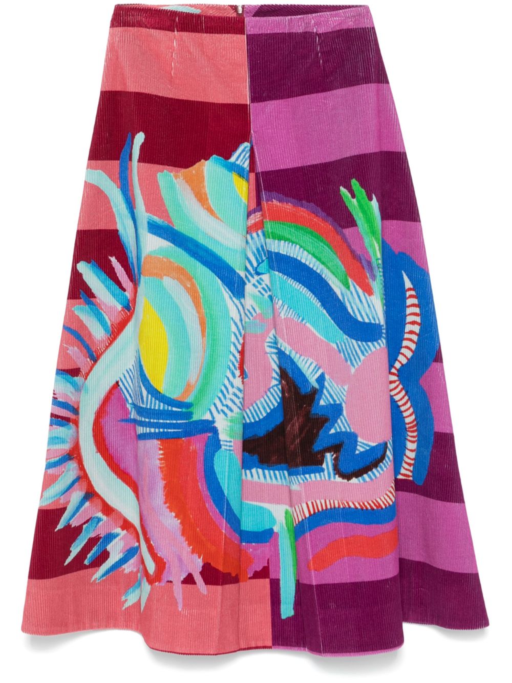 Betty maxi skirt - Purple