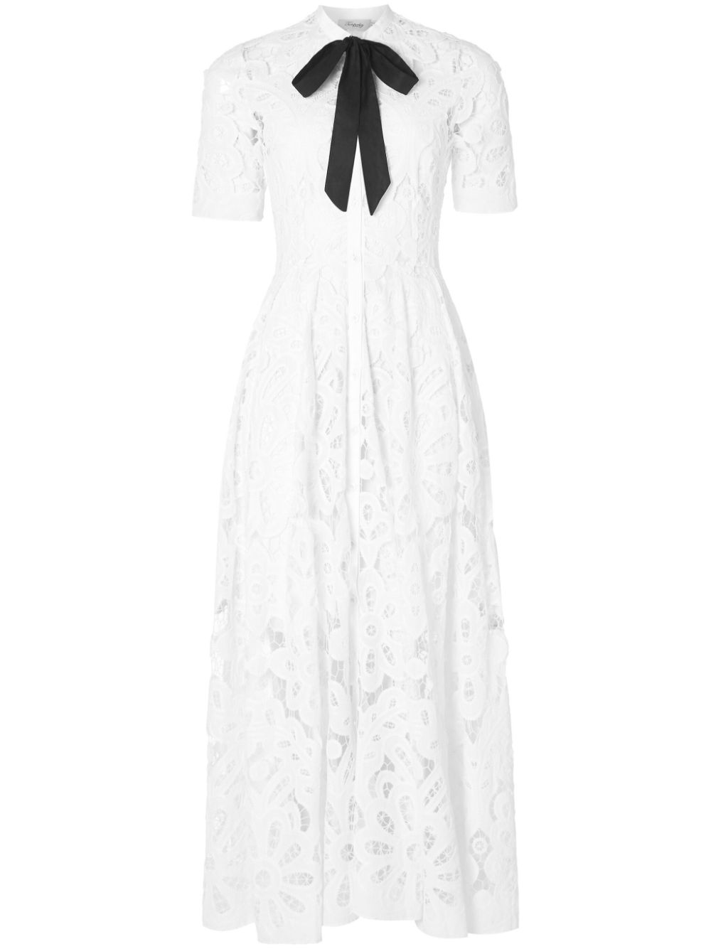 Guinevere shirt dress - White