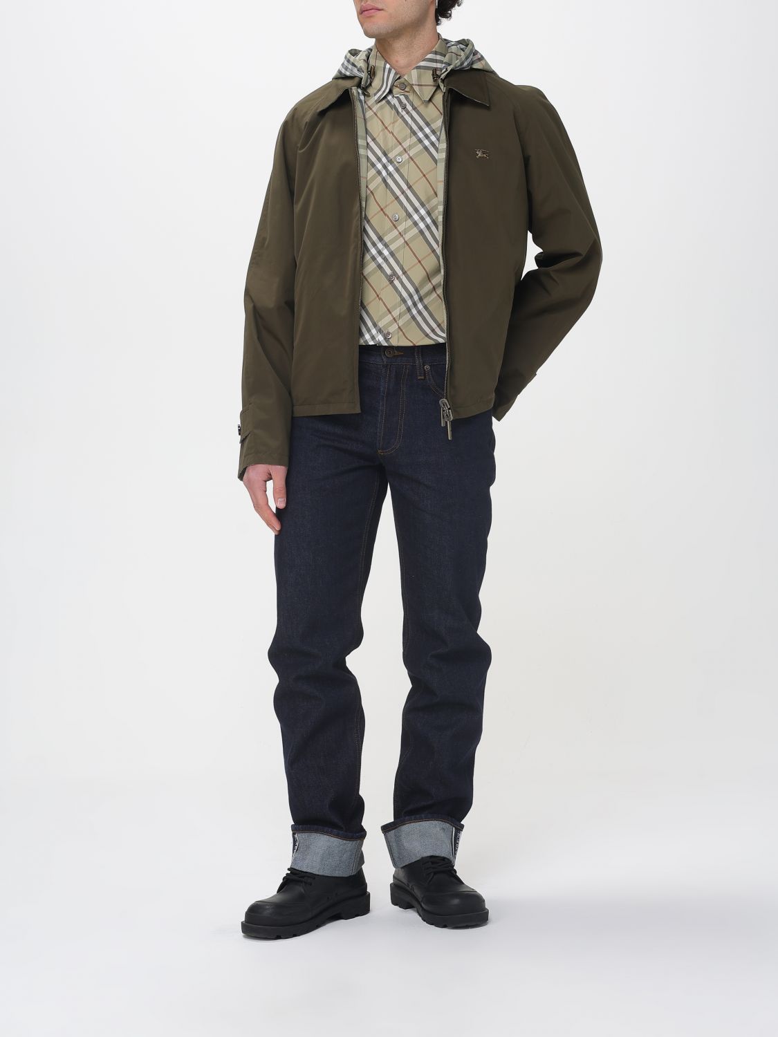 Shirt Men color Green