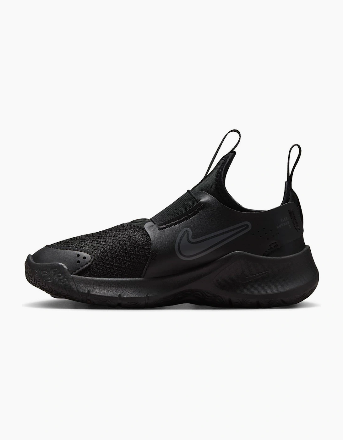 Nike Flex Runner 3 Low Top Running Sneakers - Black - : C