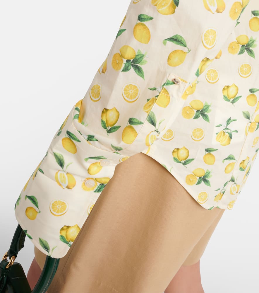 Riva printed cotton shirt