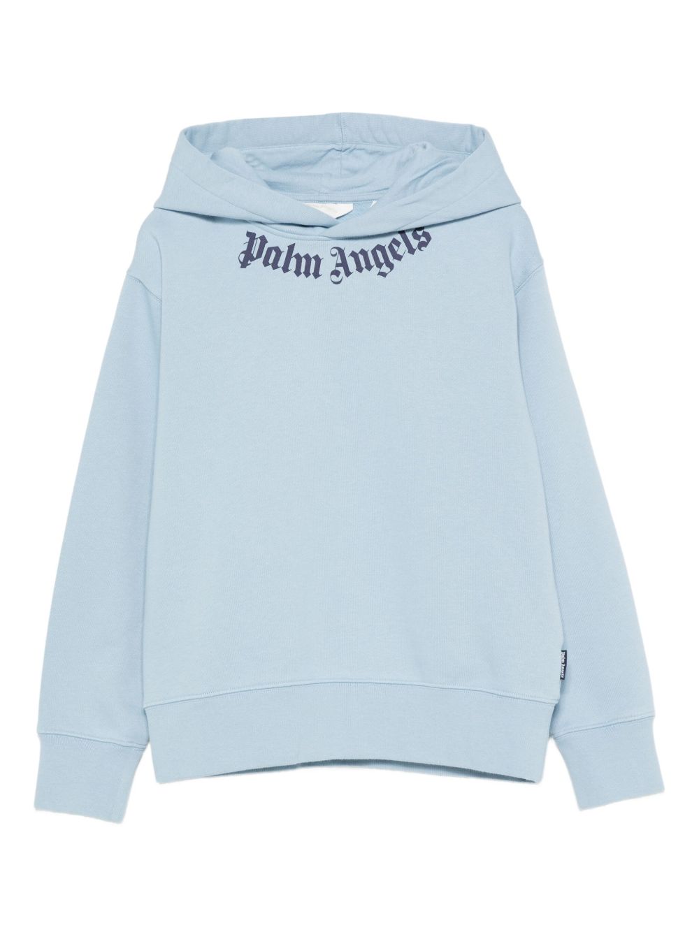 Logo-print hoodie - Blue