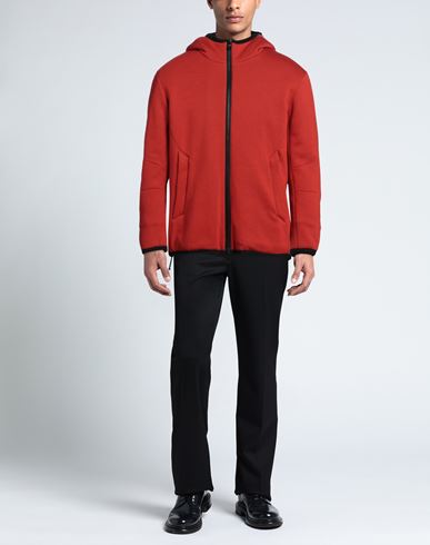 Man Jacket Tomato red Size L Viscose