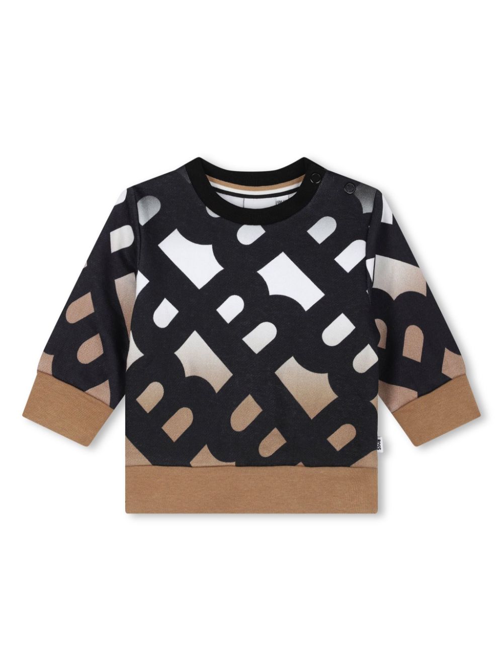 Logo-print sweatshirt - Black