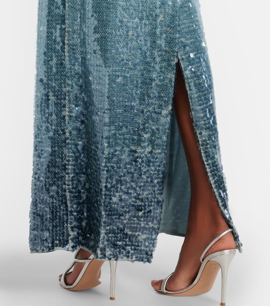 Leilani sequined gown