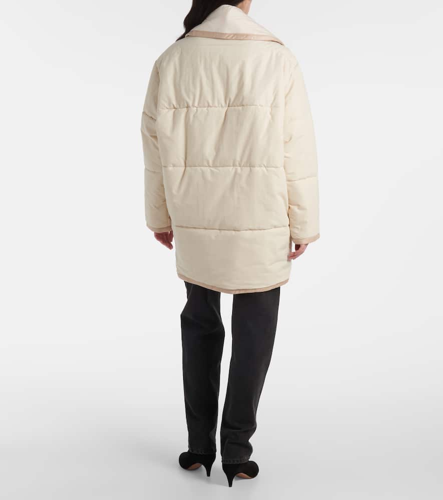 Gally cotton-blend down coat