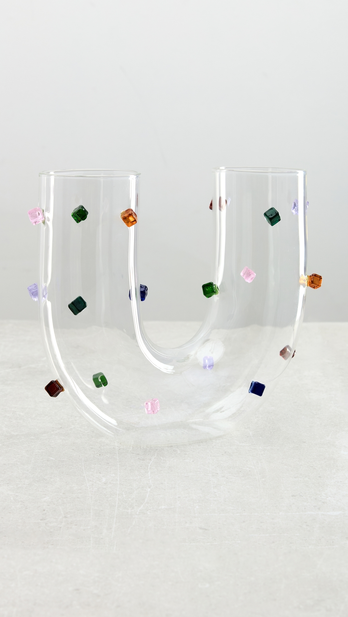 Jewel U Vase Multi One Size