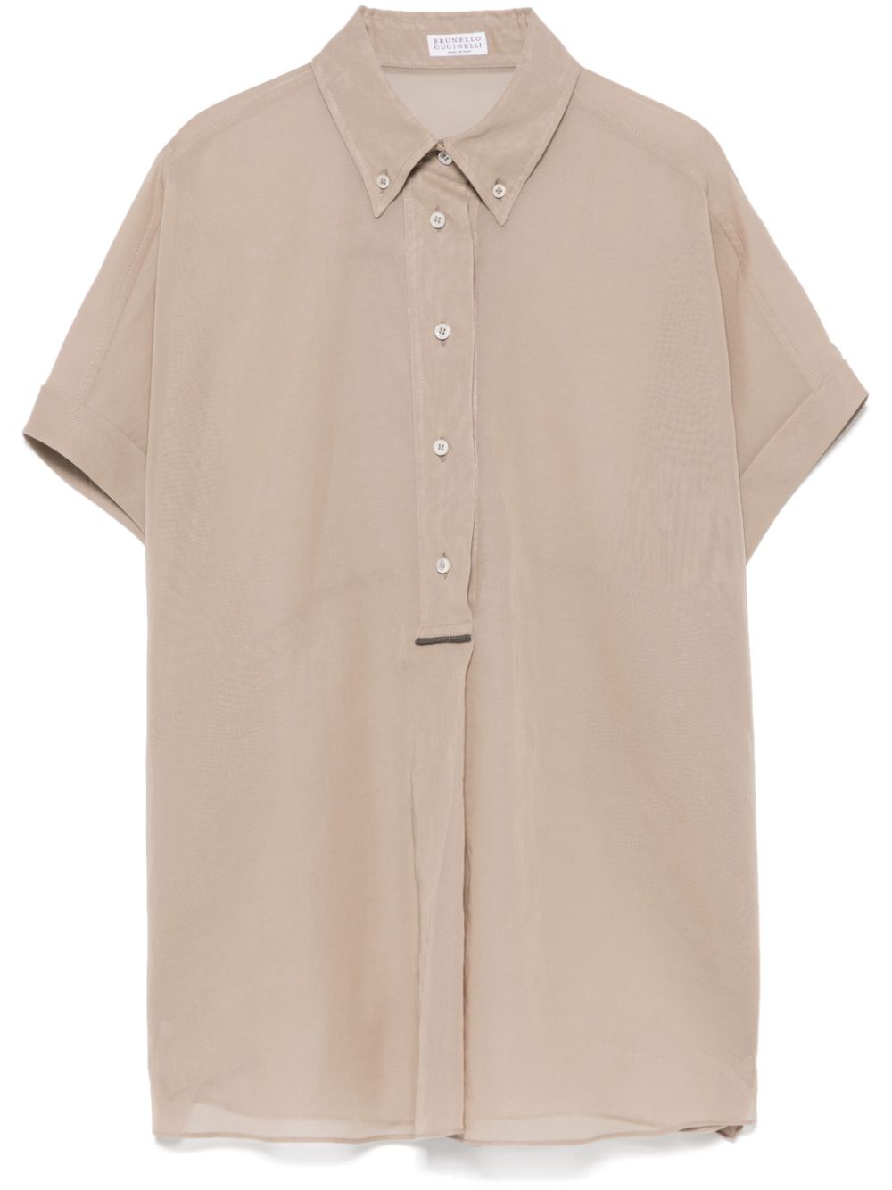 Cotton shirt - Neutrals