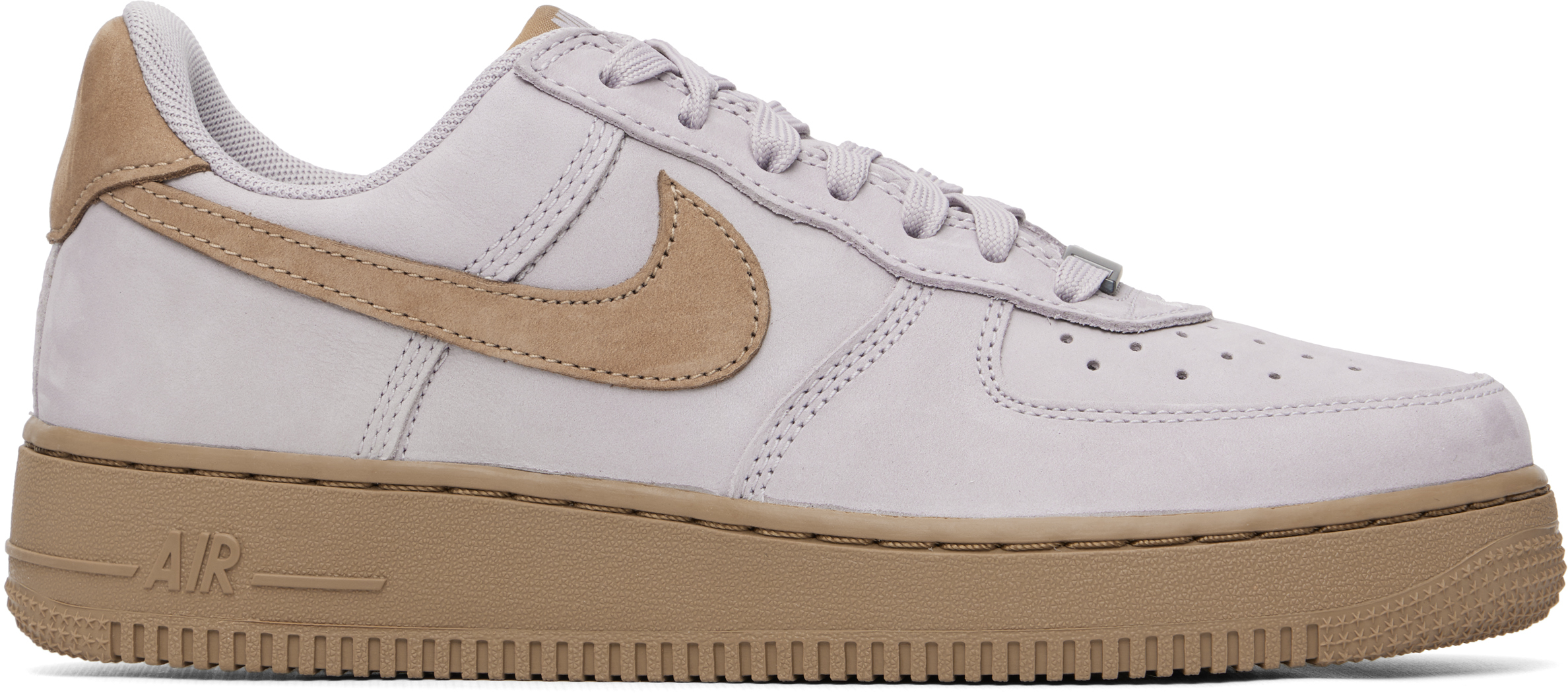 Purple Air Force 1 Low Retro Premium Sneakers