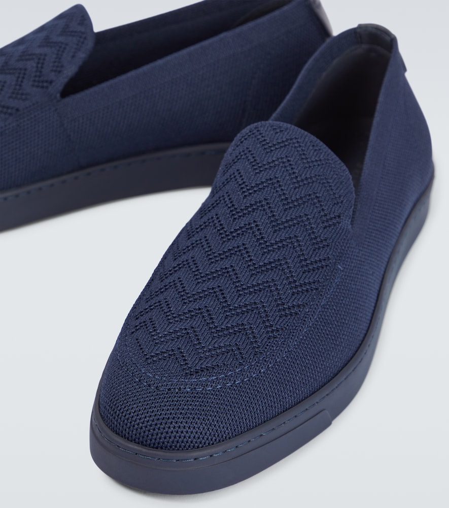 Canvas slip-on shoes