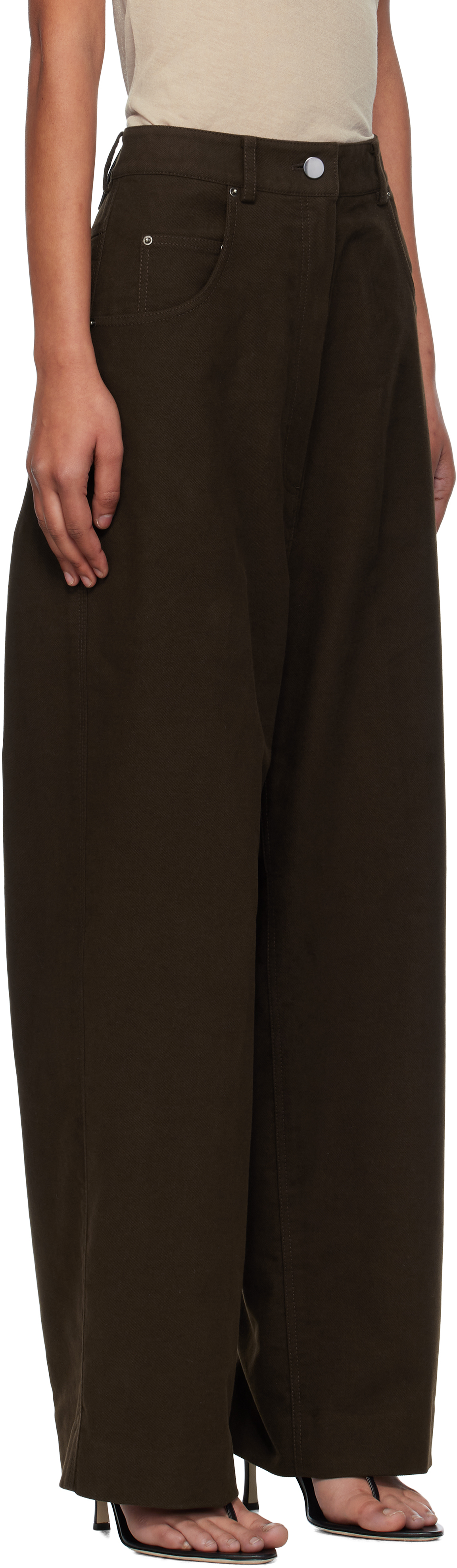 Brown Grace Trousers