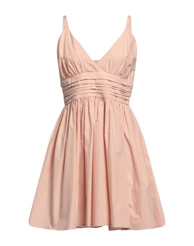 Gattinoni Woman Mini dress Blush Size 8 Cotton
