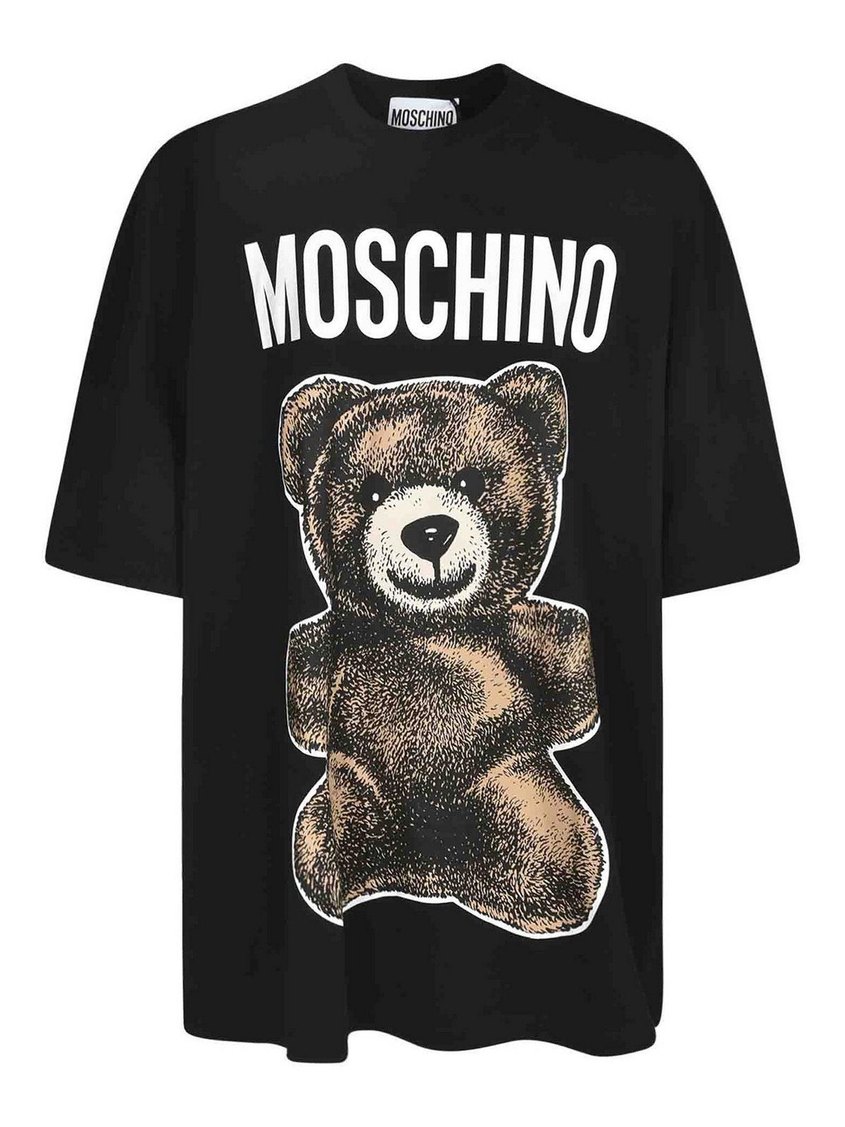 Bear Logo Printed T-shirt