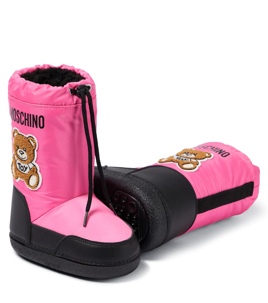 Moschino Kids Teddy Bear snow boots