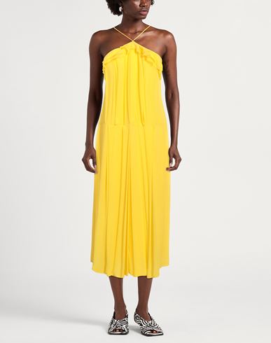 Woman Midi dress Yellow
