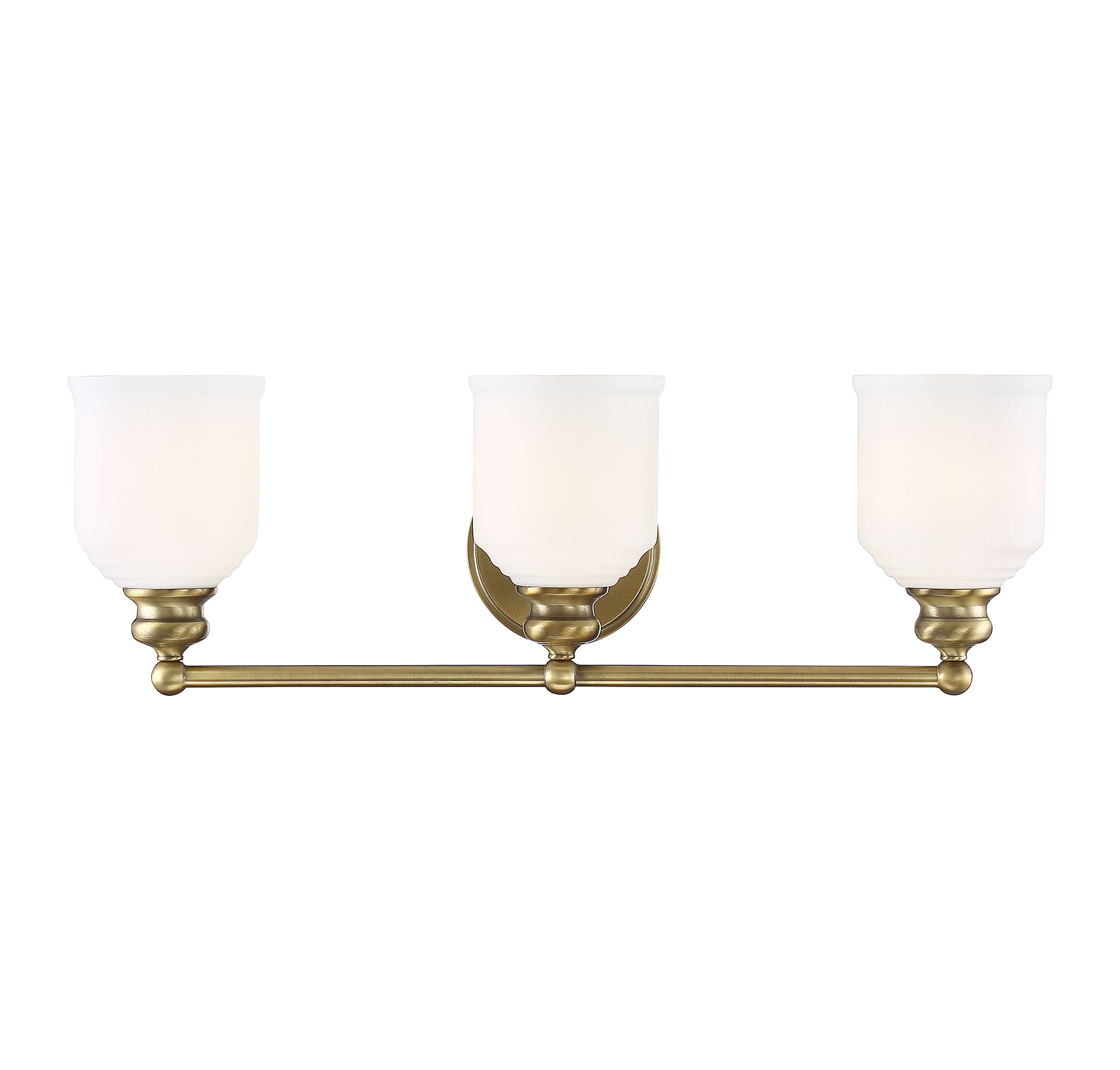 Savoy House Melrose by Brian Thomas 3-Light Bathroom Vanity Light in Warm Bras