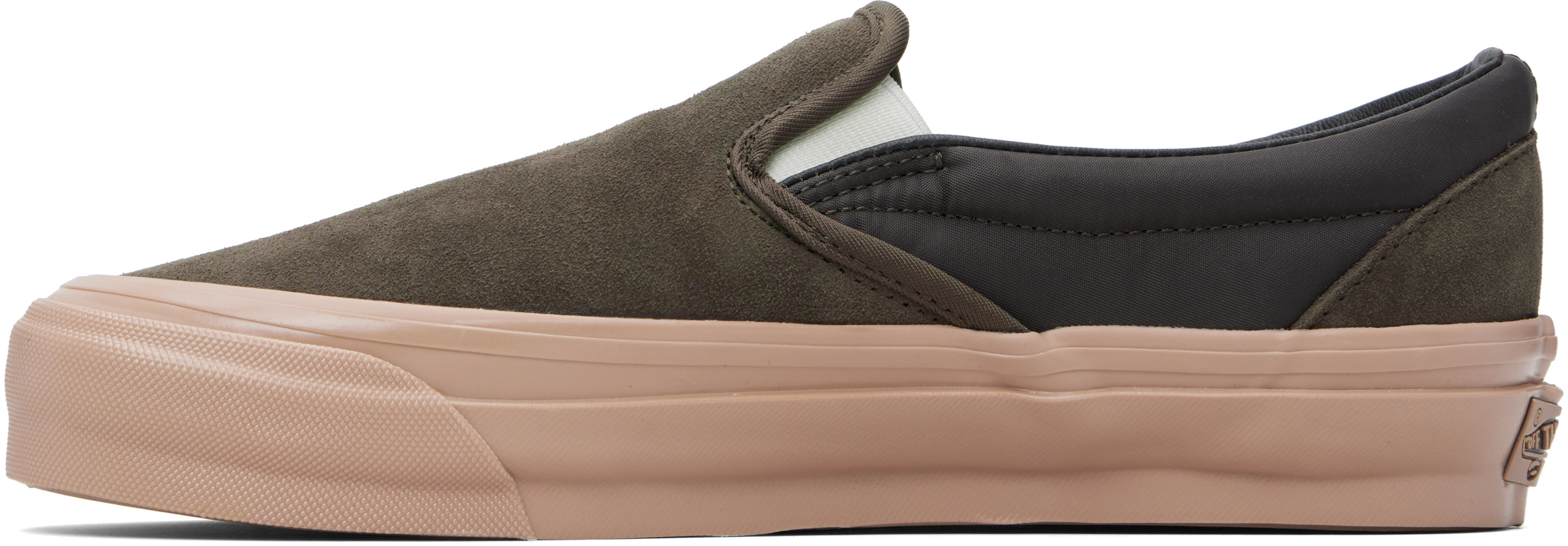 Brown Premium Classic Slip-On Sneakers