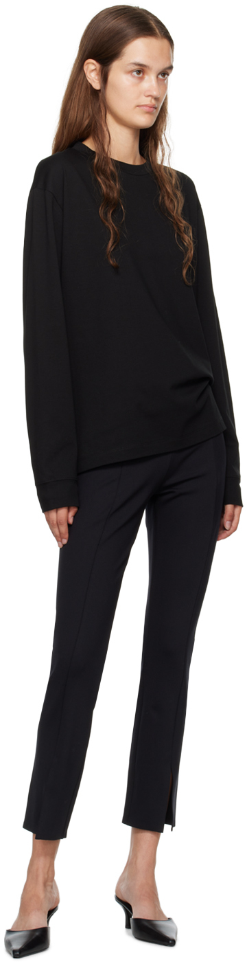 The Row Black Thilde Trousers
