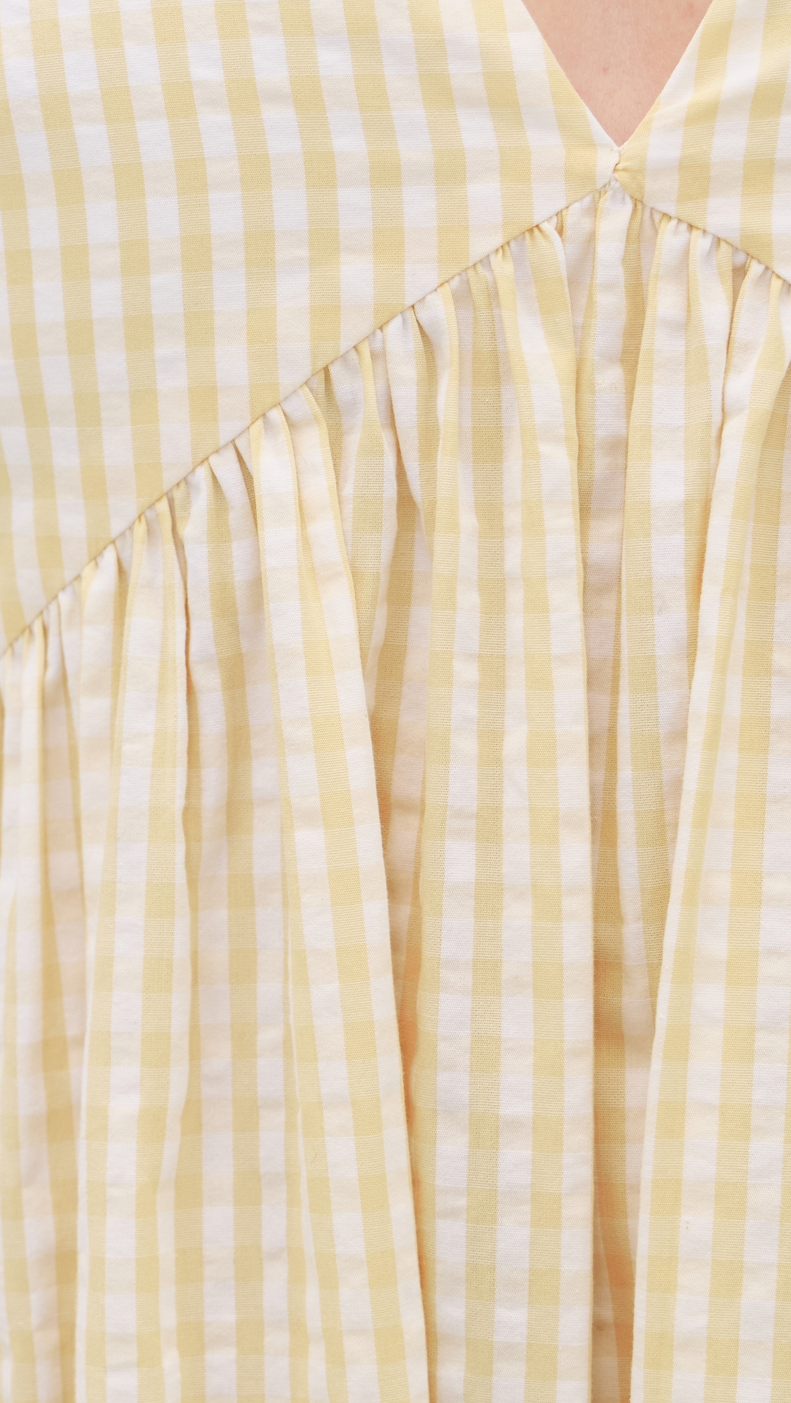 Lune Midi Dress Butter Textured Gingham