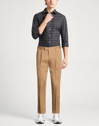 Man Pants Camel Size 30 Linen
