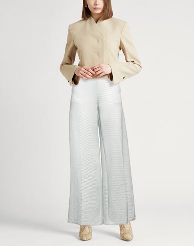 Forte_forte Woman Pants Sky blue Size 3 Virgin Wool, Viscose