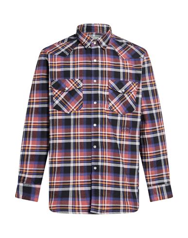 Man Shirt Purple Size S Cotton