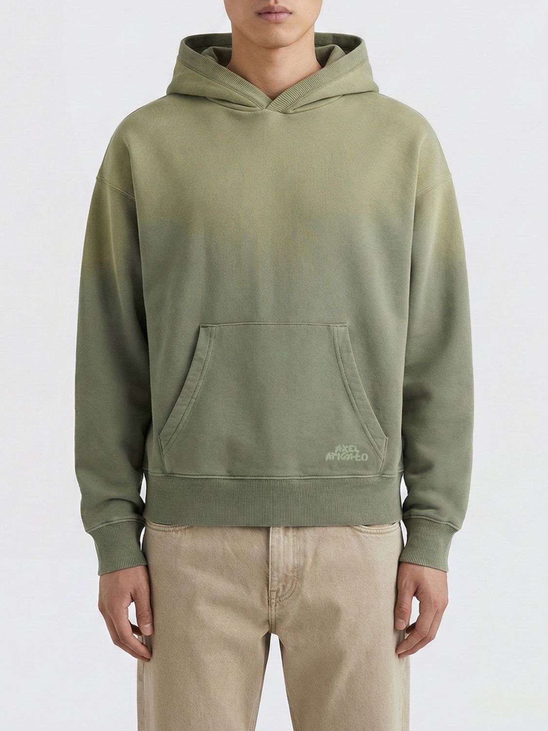Sweatshirt Men color Green