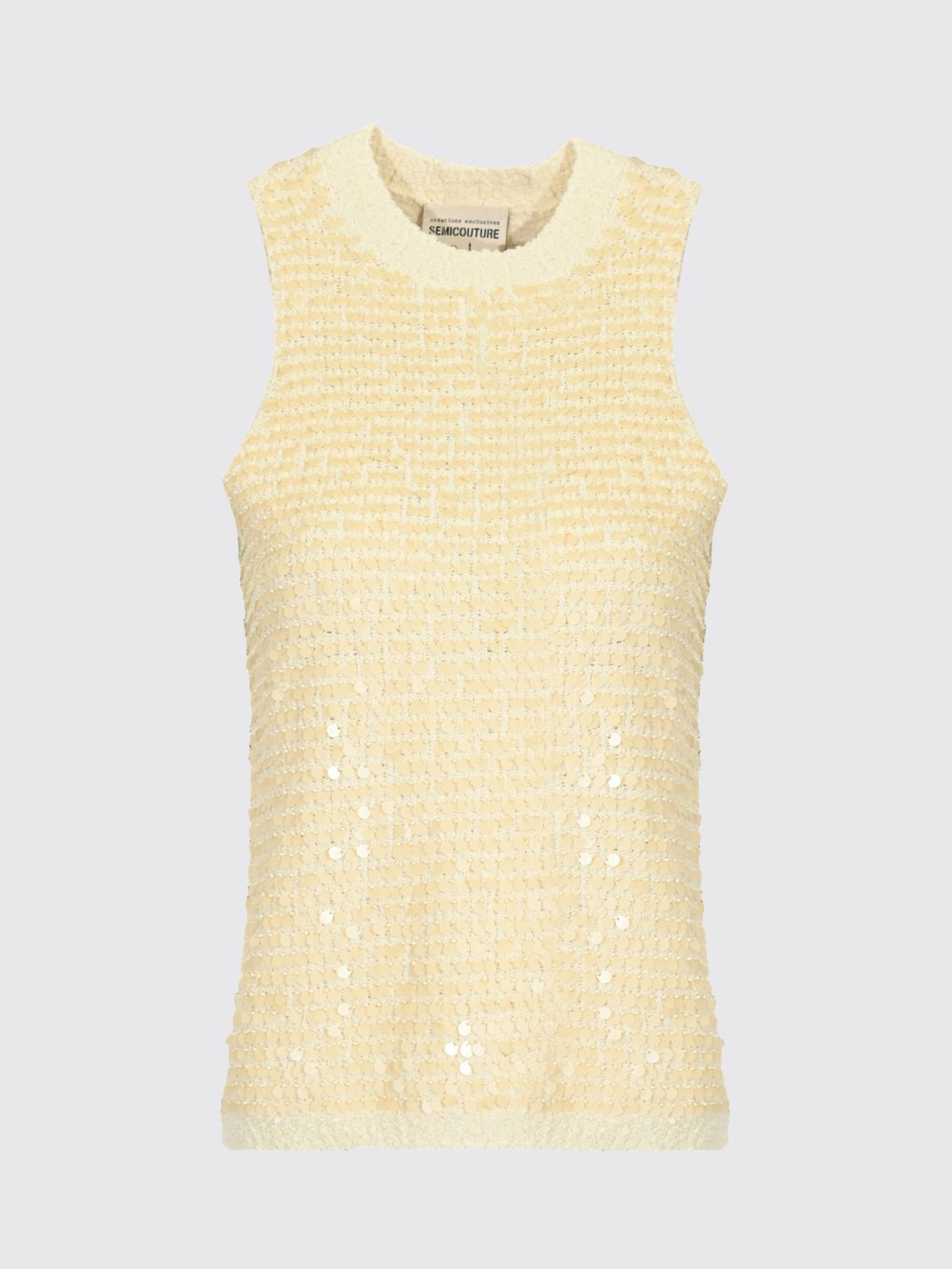 Top Woman color Ecru