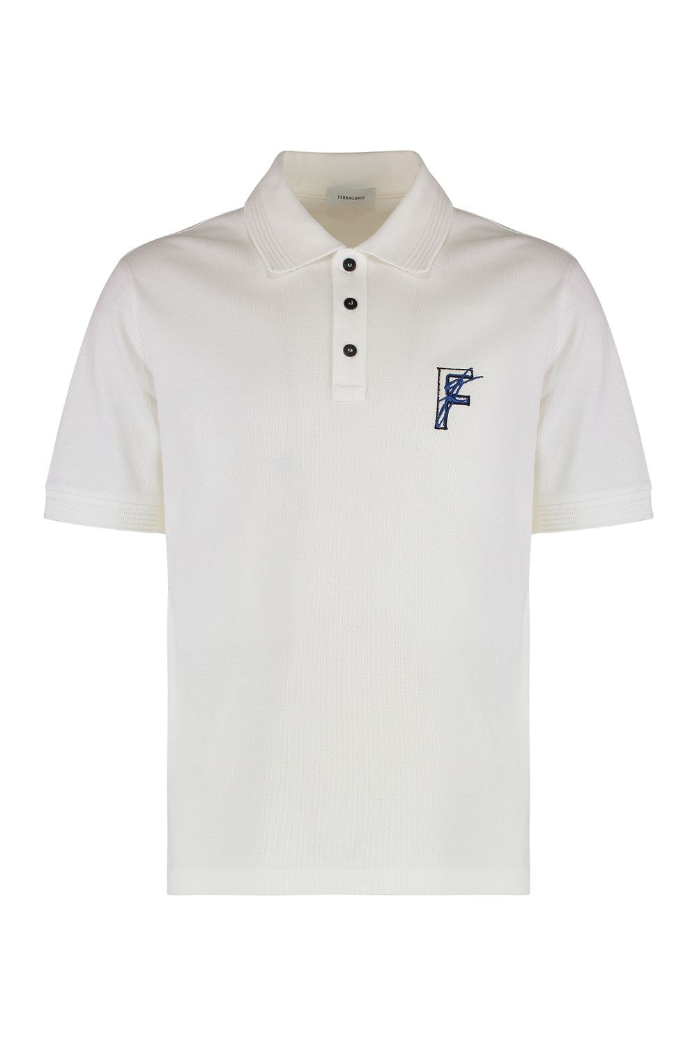 Logo-embroidered Polo Shirt