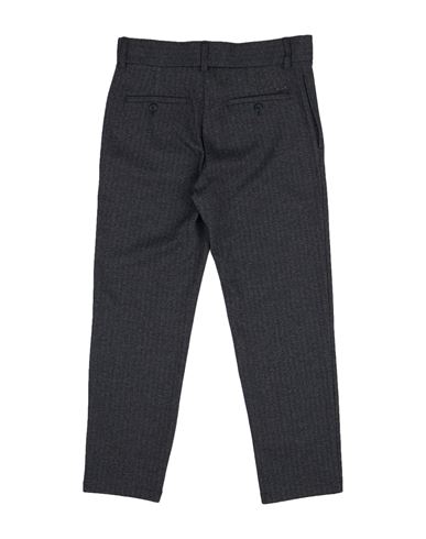 Emporio Armani Kid Boy Pants Black Size 16 Viscose, Polyester, Cotton, Polyamide, Elastane