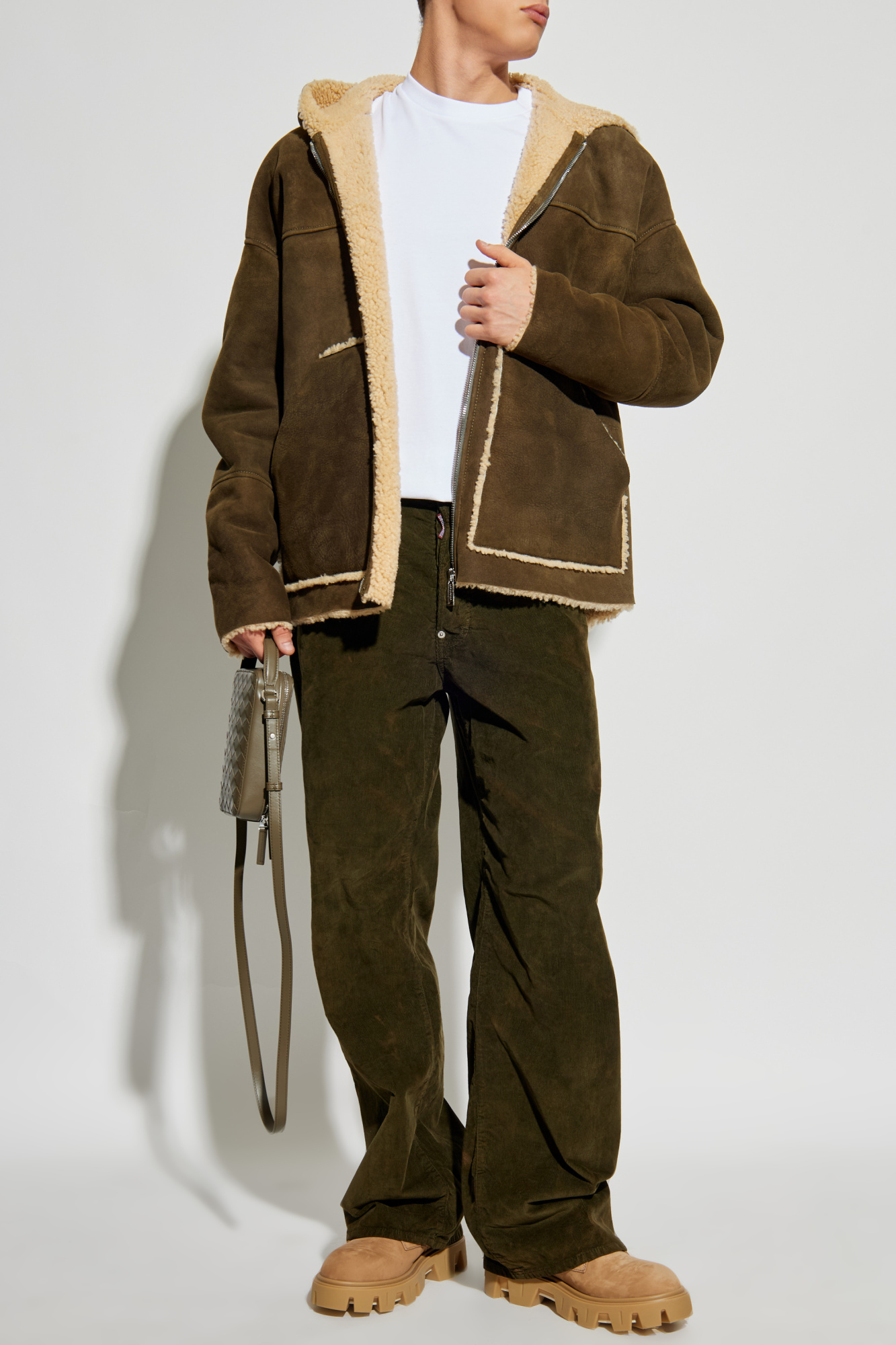 Trousers `Loose`, Men's, Green