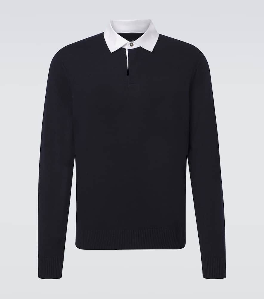 Cashmere and linen sweater