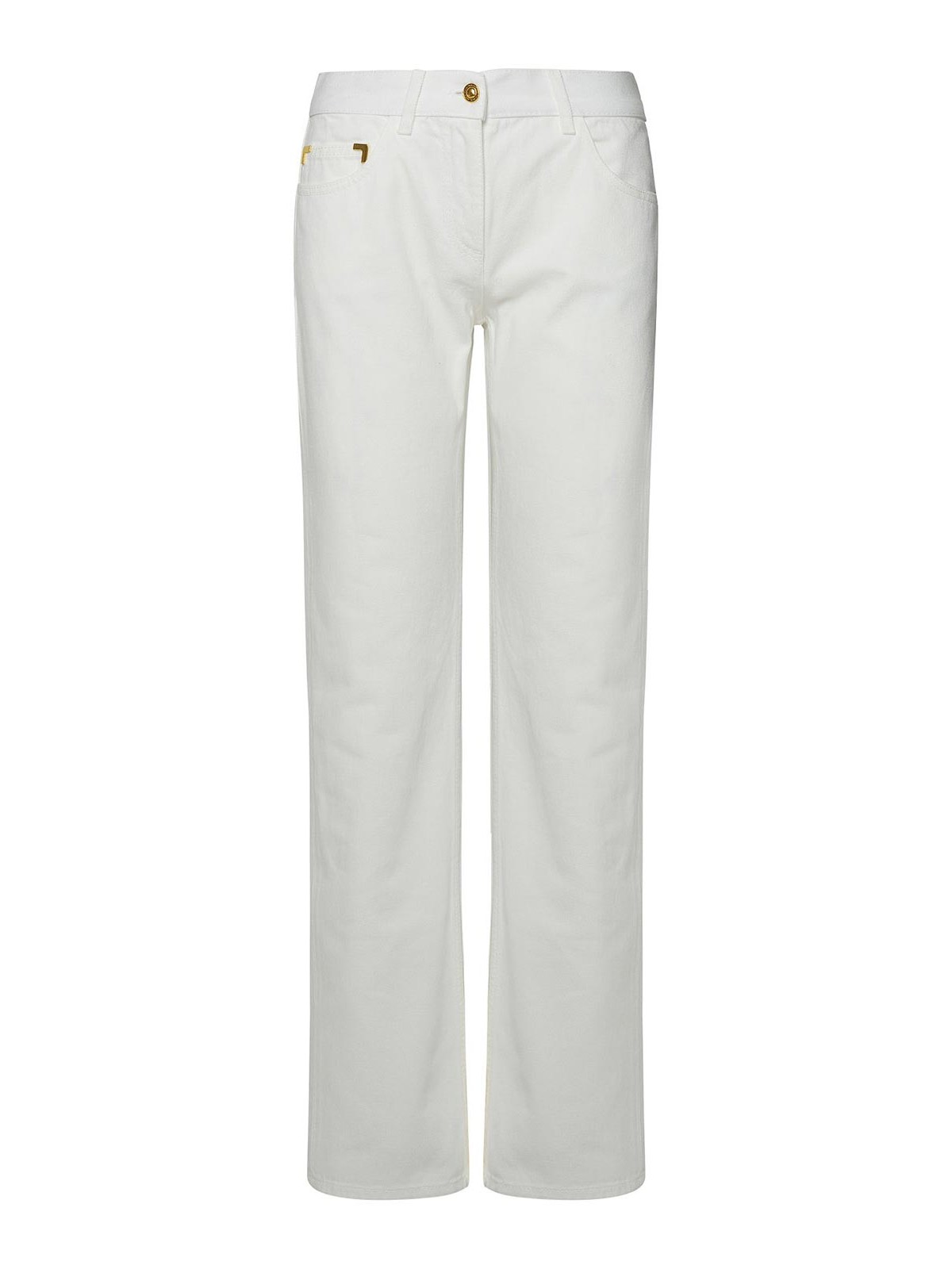 White Cotton Jeans