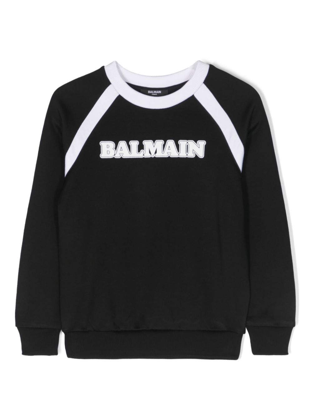 Logo-print jersey sweatshirt - Black