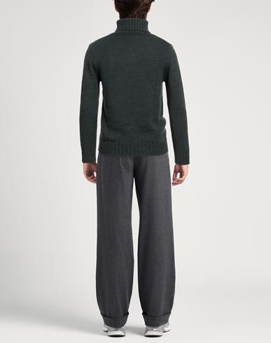 Man Turtleneck Green Size 42 Acrylic, Alpaca wool, Wool, Viscose