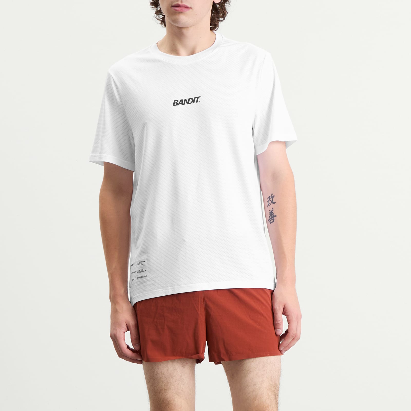 Men's Micro Mesh SS Performance T-Shirt White