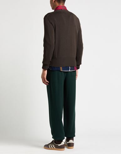 Man Sweater Dark brown Size S Wool