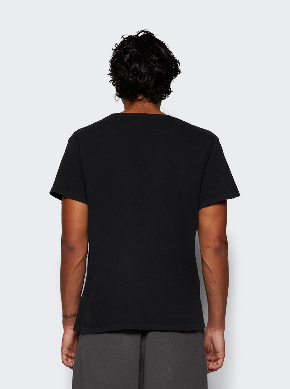 Poison-print T-shirt - Black