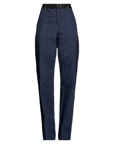 Woman Jeans Blue Size 2 Cotton, Elastane