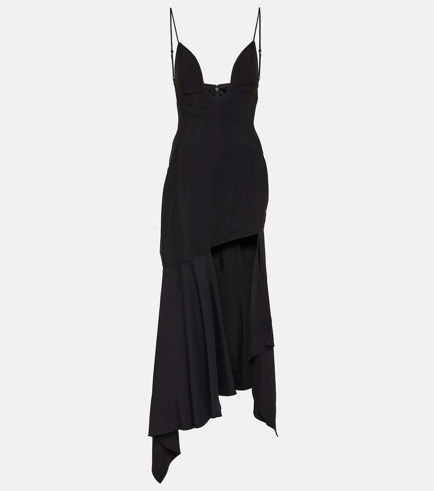 Paneled maxi dress