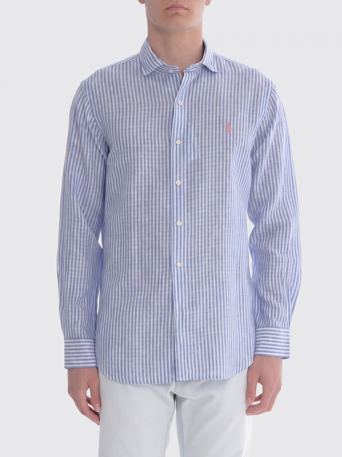 Shirt Men color Blue
