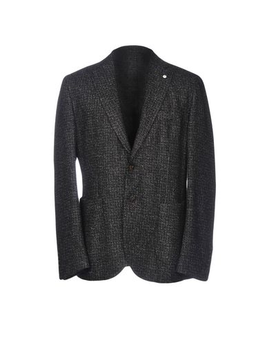 L. b.m. 1911 Man Blazer Black Size 38 Wool, Polyester, Polyamide, Viscose