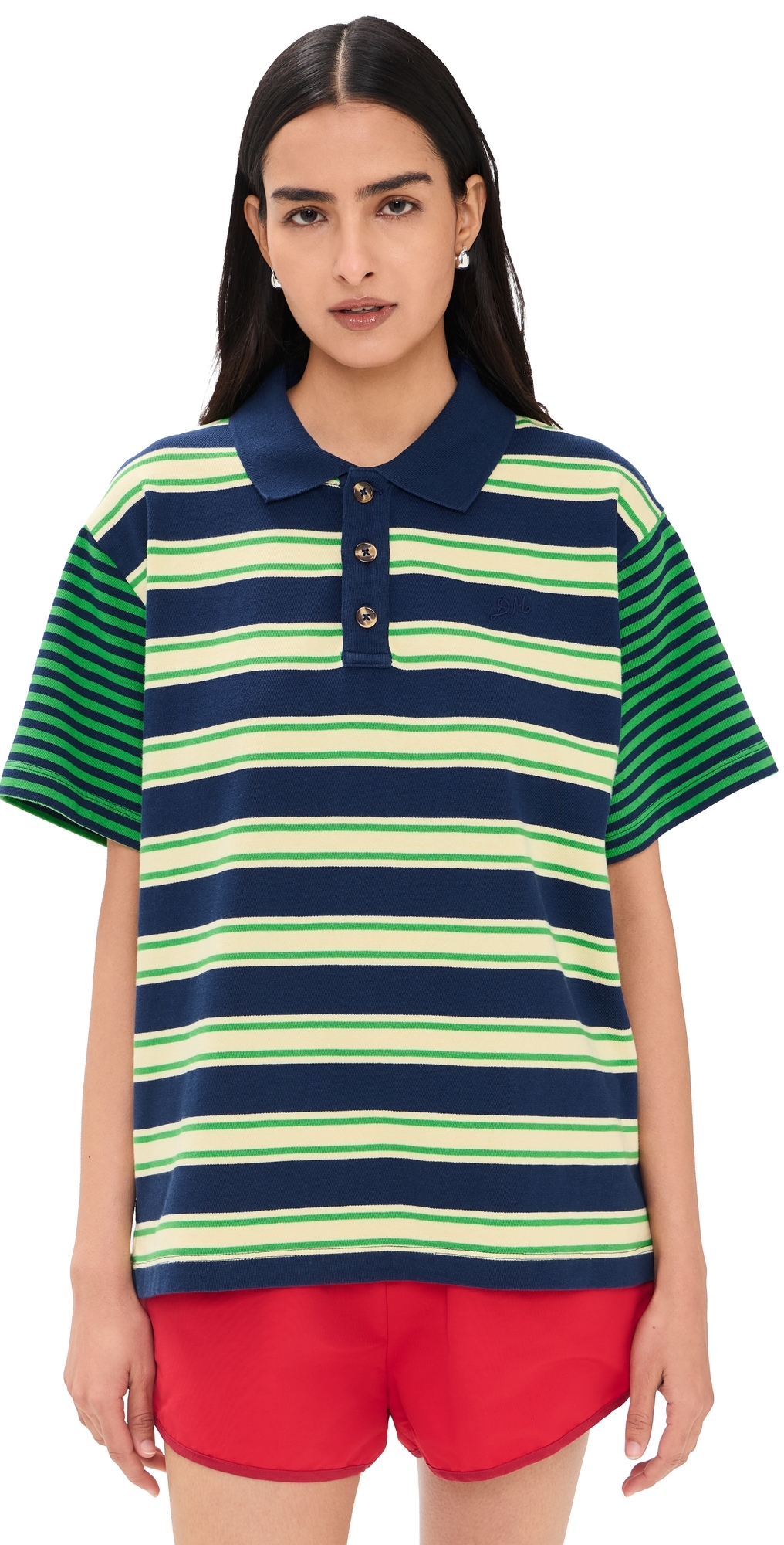 Zia Rugby Mix Stripe Shirt Multi