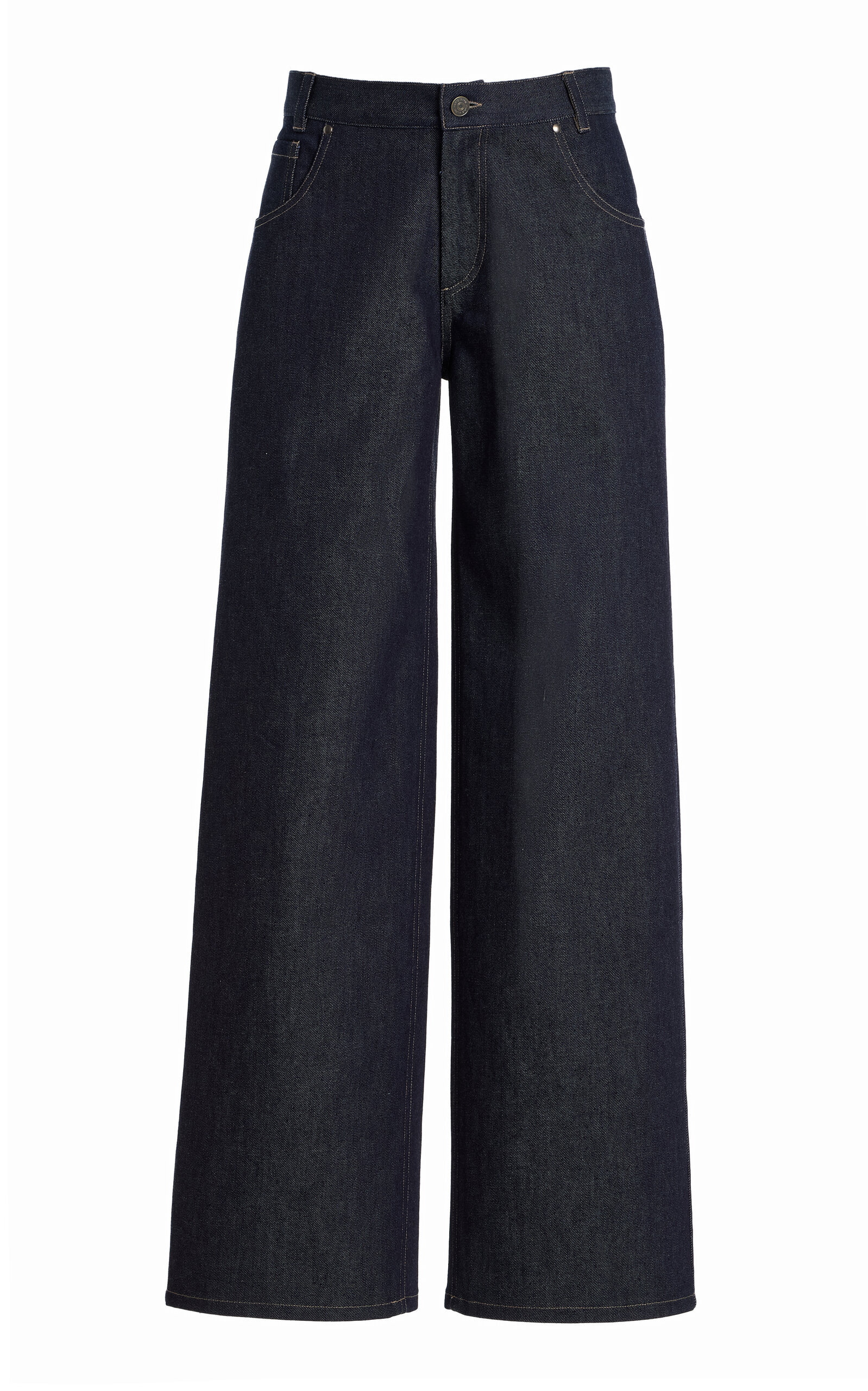 Alice Mid-Rise Straight-Leg Jeans
