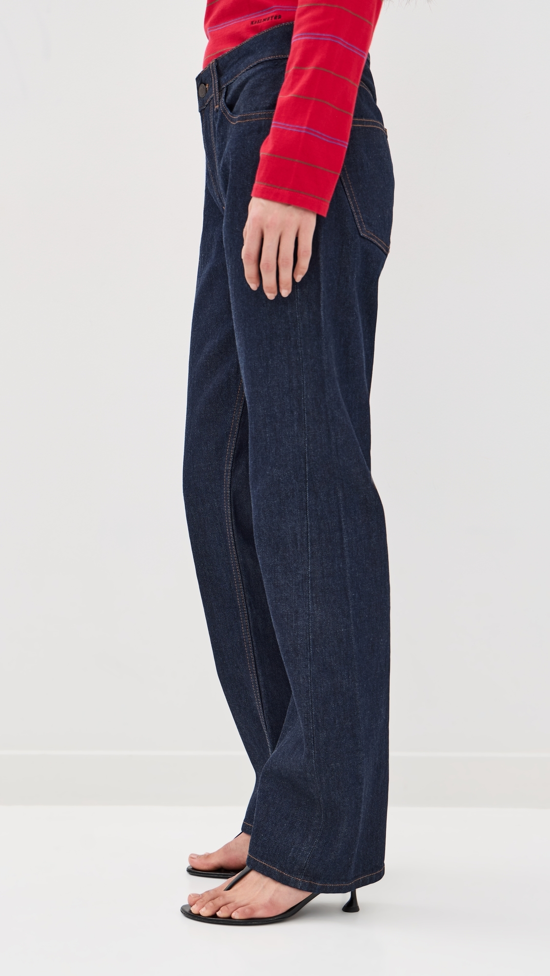 Adina Low Rise Jeans Raw Enzyme