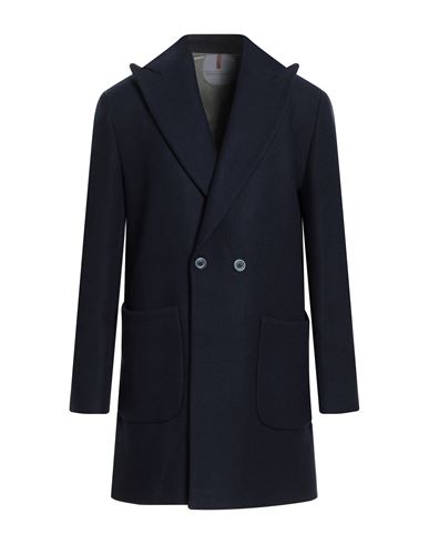 Man Coat Midnight blue Size 36 Wool, Polyester