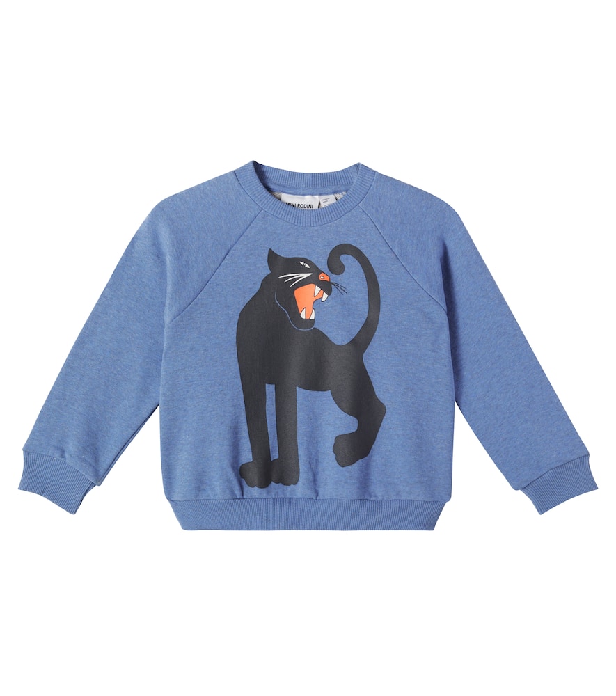 Mini Rodini Printed cotton jersey sweatshirt