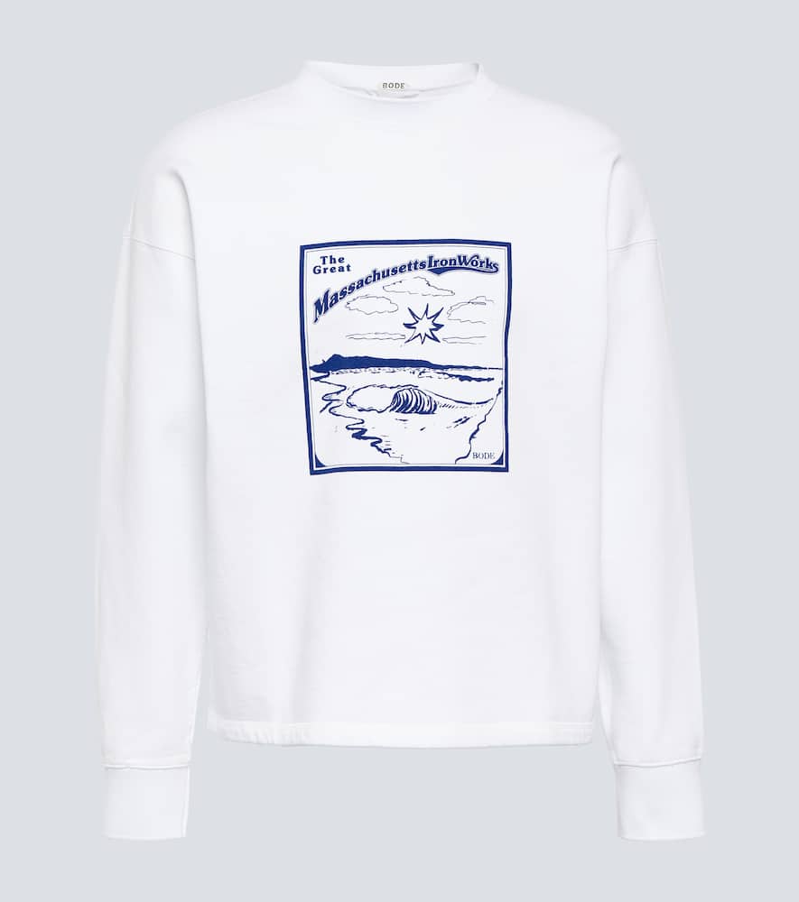 Ironworks cotton jersey sweatshirt